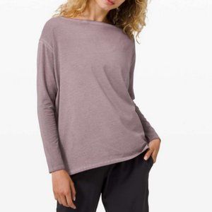 Lululemon Back In Action Long Sleeve Shirt